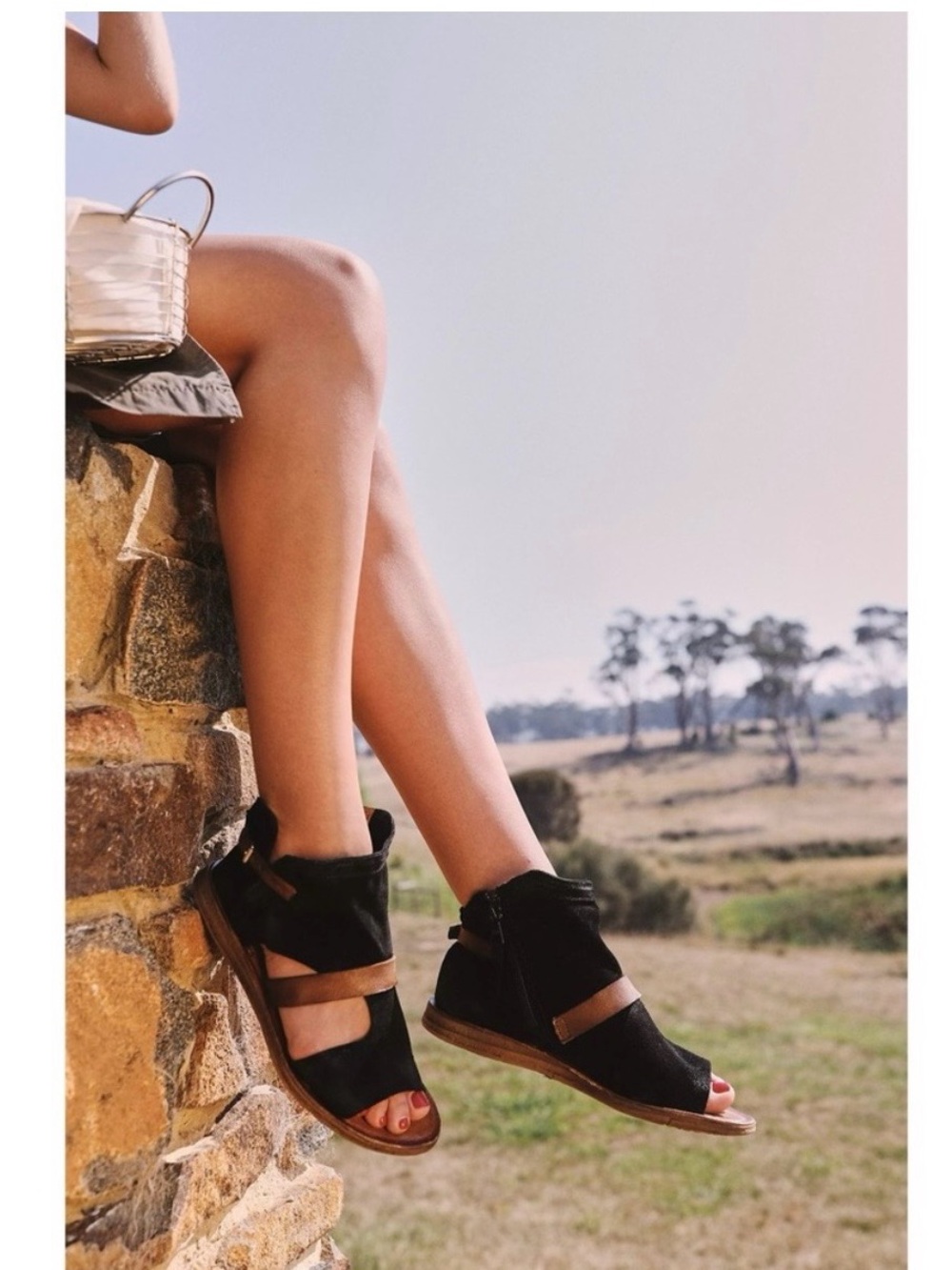 Women’s Miz Mooz x Free People leather and suede sandals size 39